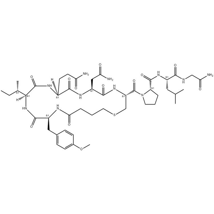 carbetocin structural formula carbetocin structural formula
